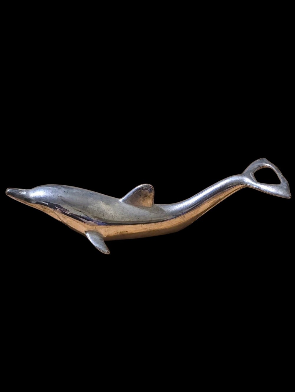 Vintage | Silver Tone Dolphin Bottle Opener